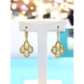Rodem Jewelry Rodem Savezone05 Elegance 4F One Touch Earrings (Yellow Gold) RD26040042 (48925093)