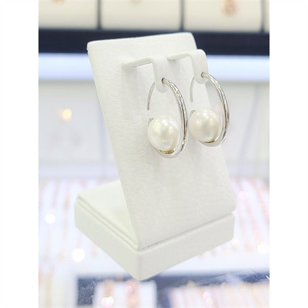 FaiChichi Save Zone 05 Silver Freshwater Pearl Earrings SZSVA114434 (9561433)