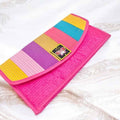 HS Life Wallet Money Clip Card Holder Traditional Korean Gift Rainbow Colors