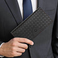 HS Life Men's Leather Wallet Money Clip Card Holder Classic ID Business Wallet