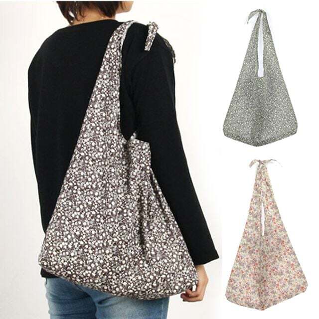 HS Life Eco Bag Canvas Bag Cloth Bag Bojagi Bag Shoulder Bag Tote Wrist Bag Women's