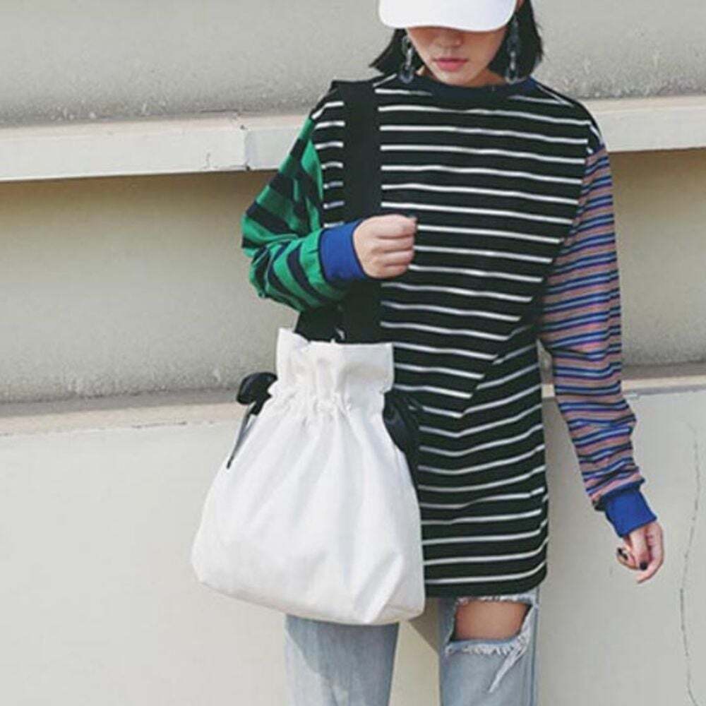 HSLife Eco Bag Canvas Bag Cloth Material Fashionable Composite