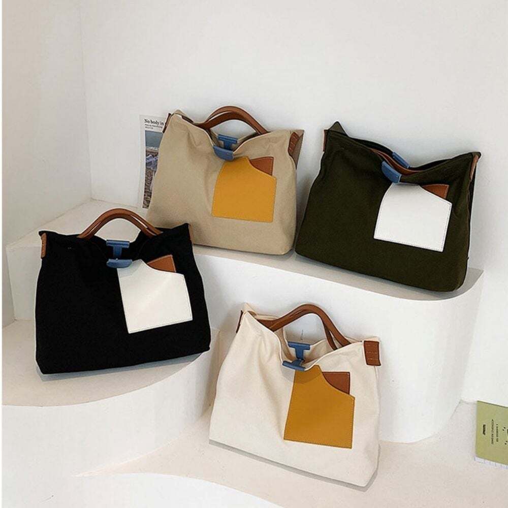 HSLife Eco Bag Canvas Bag Cotton Bag Women Tote Bag