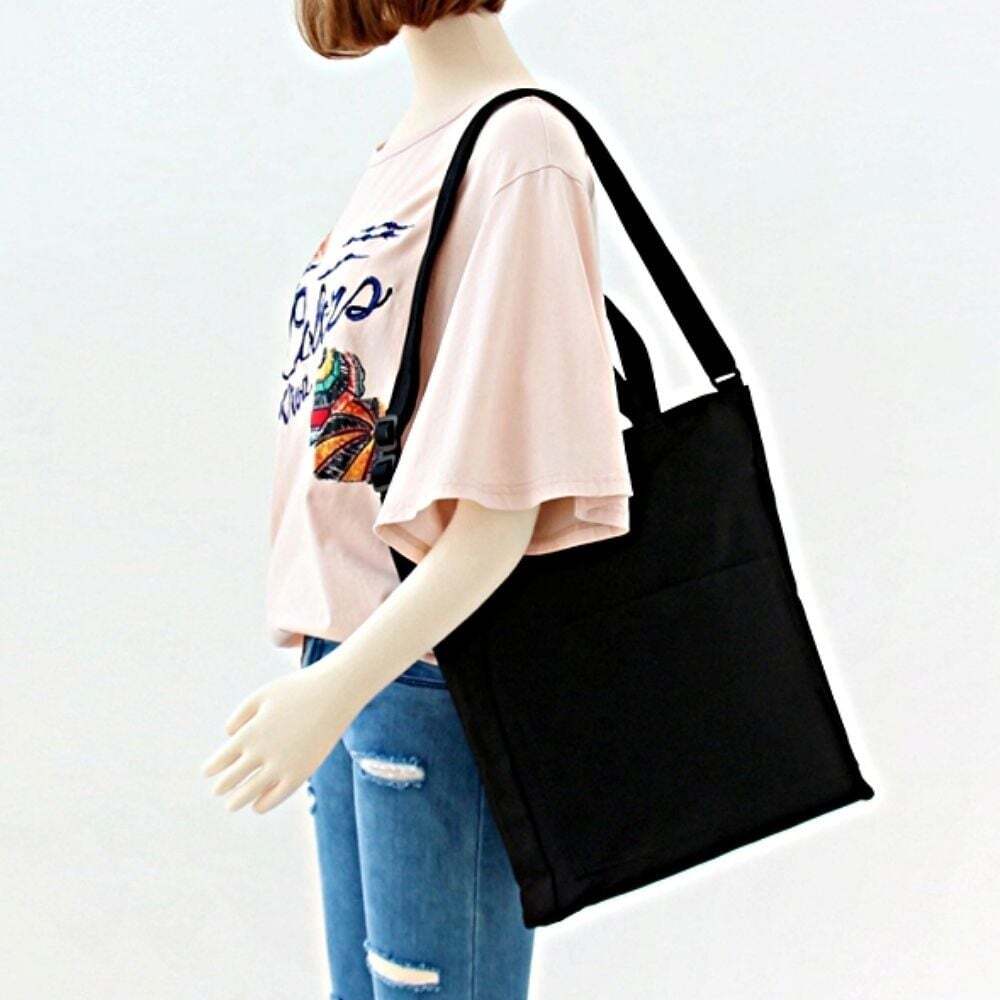 HSLife Eco Bag Canvas Bag Cloth Bag Shoulder Tote Crossbody Daily
