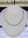 Pichichi Italiano 925/total silver snake chain necklace 4.5mm SSBJH-612N4.5