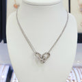 Pachicity Silver Tone (92.5) Clip-On Necklace