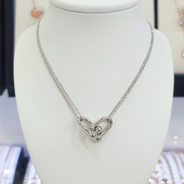 Pachicity Silver Tone (92.5) Clip-On Necklace