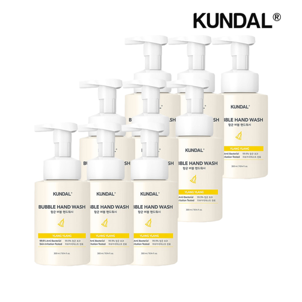 Kundal Pure and Safe Bubble Hand Wash Ililang 300ml x9