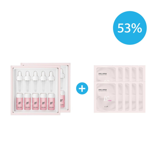 Lizette FirstC Pink Serum 10 pieces + 10 Pink Sheets included