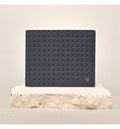Benvevero Edgar Chest Leather Wallet Navy