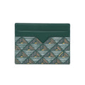 Benovere Pyramid Pattern Card Wallet Green OKF1ACP5101E1
