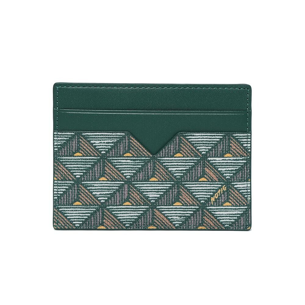 Benovere Pyramid Pattern Card Wallet Green OKF1ACP5101E1
