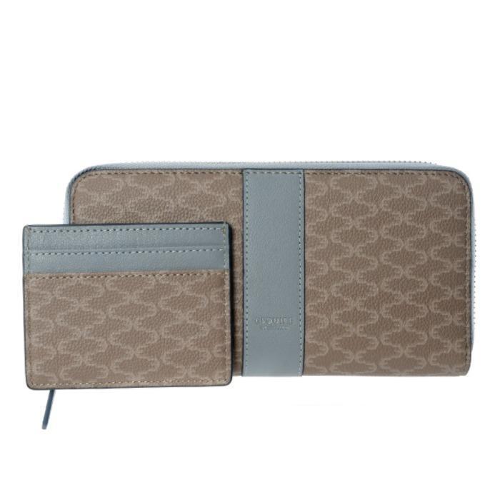 Esquía HC12 women's leather zipper pouch EOEFPR883 (39354504)