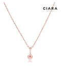 Ciara Silver925 Calabria Circle Pin Necklace