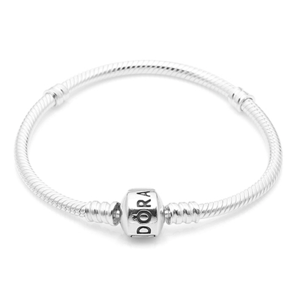 Pandora Moment Snake Chain Silver Bracelet