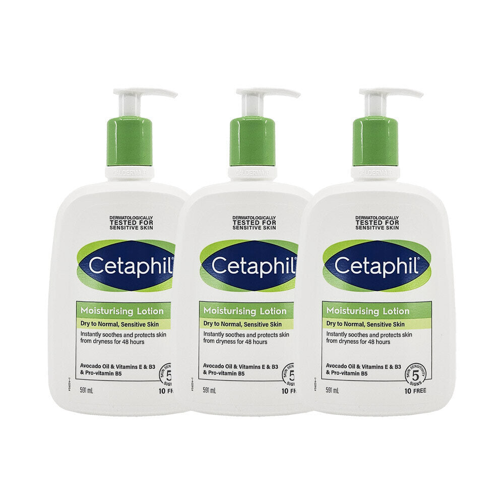 Cetaphil Moisture Rising Lotion 591ml x3