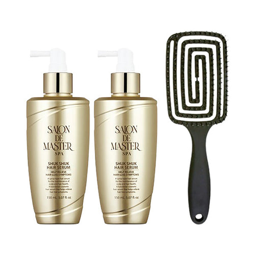 AHC Salon Master Sswang Hair Serum 150ml x2 + Brush (Random) / Scalp Care / Hair Nutrition / Hair Lo