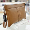 Tandy clutchback leather pouch strap handbag TD5606103B82H3YHDD
