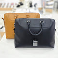 Tan deer leather briefcase TD56M0B5305CO34HDD