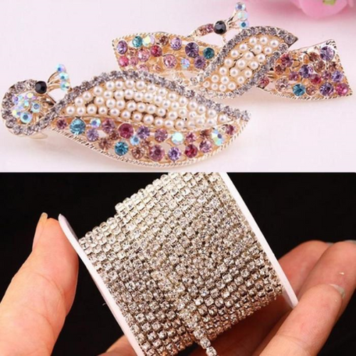 7js OF3L9R4S large capacity stone chain gold silver bulk nail chain (12119030)