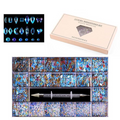 SevenJys (7js) OFJ63041 Nail Art Large Capacity Various Stones 20 Types Stone Picker Set