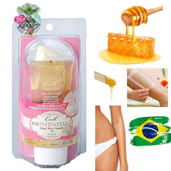 SevenJS (7js) Sugar Hair Removal Cream Brazilian Waxing Upper Lip Chest (12131996)