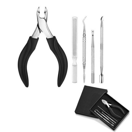 7js (7js) [OF44O331] Nail Care Manicure Pedicure Supplies Nipper Curette 5-Piece Set (12137826)