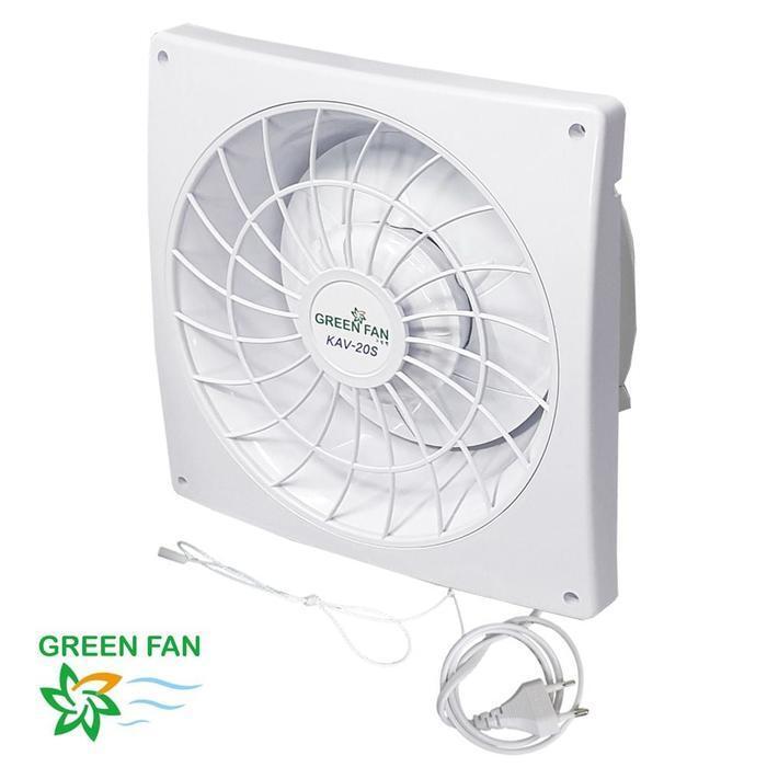 SeventhJ [QNR589X355] Low-noise exhaust fan GreenFan KAV20S Blade 20cm (35054509)