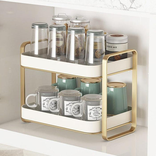 7js Gold Kitchen Shelf for Spice Racks under Sink (36760235)