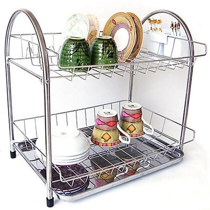 SEVENJS (7js) QN74XX7956 Dish Drying Rack 2-shelf B(SP) (36761434)