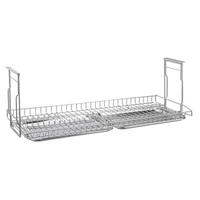 Seventhjs (7js) QN3705Y256 dish rack kitchen storage shelf 1 tier 80cm