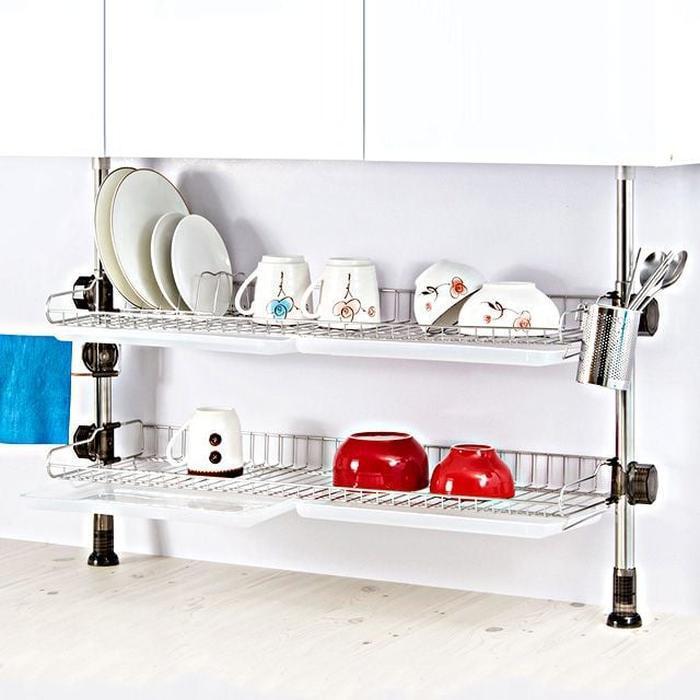 SEVENJS (7js) QN5622V356 sink cabinet organizer wall storage 800x2 Gold (37048620)