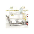 SevenJys QN69202256 special stainless steel sink drying rack 2-tier (37092138)