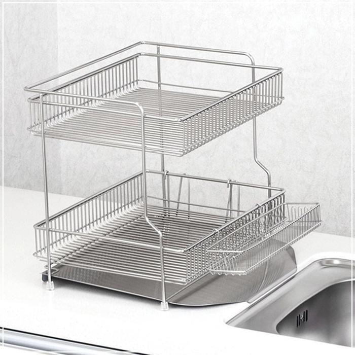 SEVENJS QN1SUU2356 dishwasher rack sink shelf 2-tier (37148269)