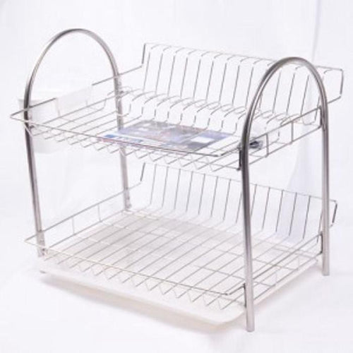 7js QN1W1V6057 dryer stainless shelf kitchenware storage 2-tier (37806114)