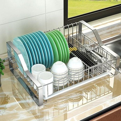 7js [QNWZ8FV757] dish drying rack kitchen utensil organizer (38321727)