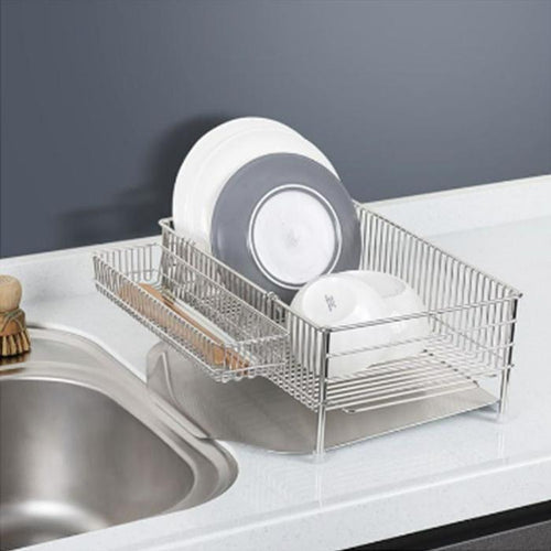 7js QNUT4Y2758 sink cabinet stainless steel dish drying rack (39714505)