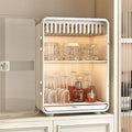 sevenjs qnu8837158 kitchen box dish storage cup storage white 2-tier (39721737)