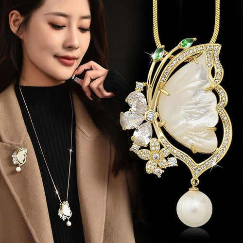 7js QNUV525558 compatible nuclear pearl butterfly zirconia bracelet (39798211)