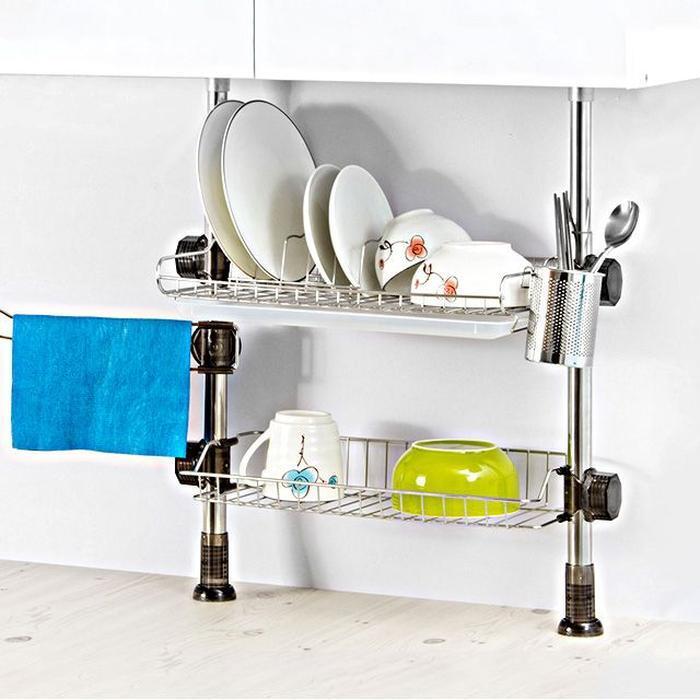 SEVENJS QN5621X958 sink rack post stainless steel 400 2-tier (40062159)