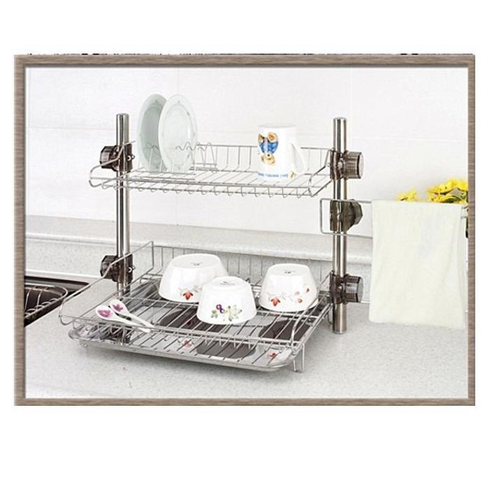 SevenJs [QN45Y52358] dish rack kitchen pillar dish drying rack large (40090463)