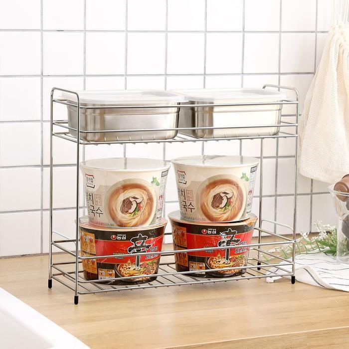 Seventhys (7js) QN308WY258 drying mesh basket Olsten drying rack water drainage 2-tier (40263992)