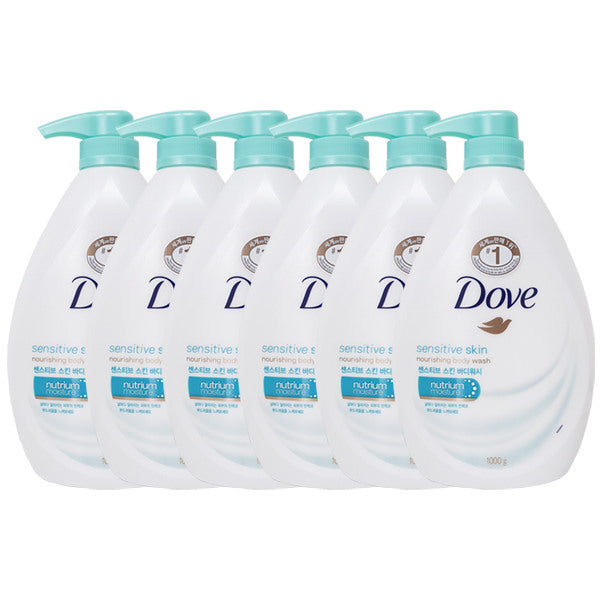 Beauty (guitar) Dove Sensitive Skin Body Wash 1kg x6
