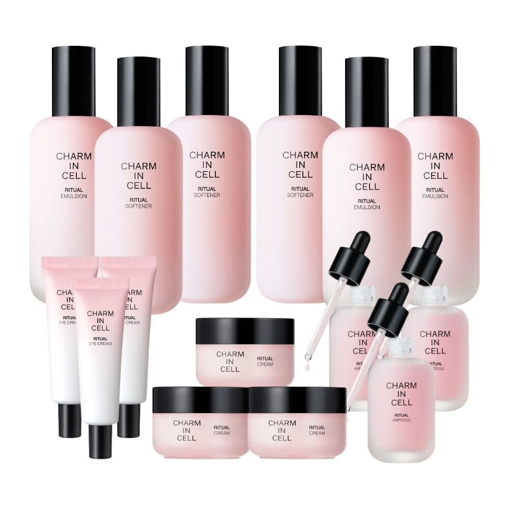 Zhengjun [Headquarter Direct Sales] Zhenren Cell Ritual Foundation 15-item Full Set (Skin Lotion Cre