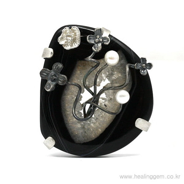 HealingGem natural stone agate 24PP-2327