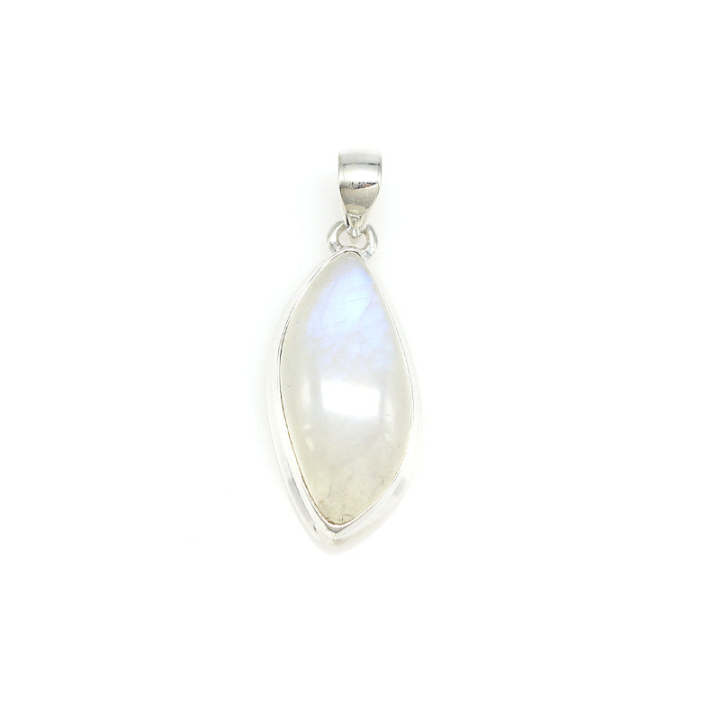 HealingGem Whisper Stone Birthstone Pendant Silver Necklace PP-233139