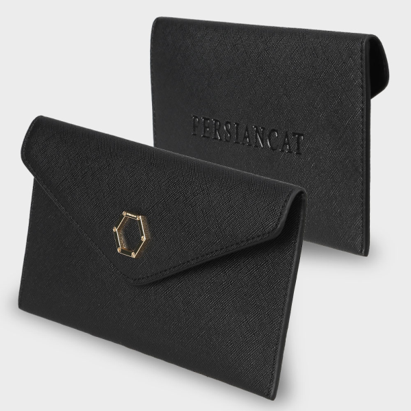 Persian Cat Hexa Sapiano Long Wallet
