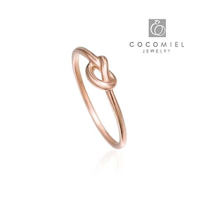 OwnerClan popular item knot EBS-R-132 Silver ring fashion [W0244E3260429]