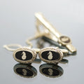 Ownerclan popular item Sharp Cuffs Button + Tie Pin Set Gift Suit [W433604260310]