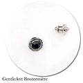 OwnerClan Popular Product Formal Accessories Boutonniere Blue Circle Pin GR09-1D933 [W4C8B81260310]